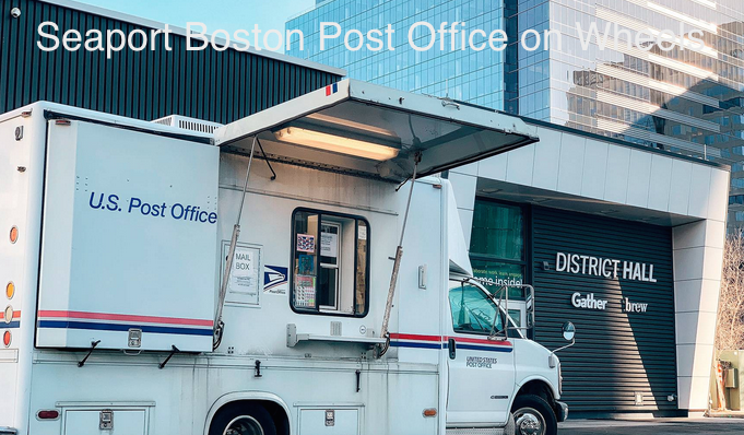 Seaport Boston USPS Mobile Post Office